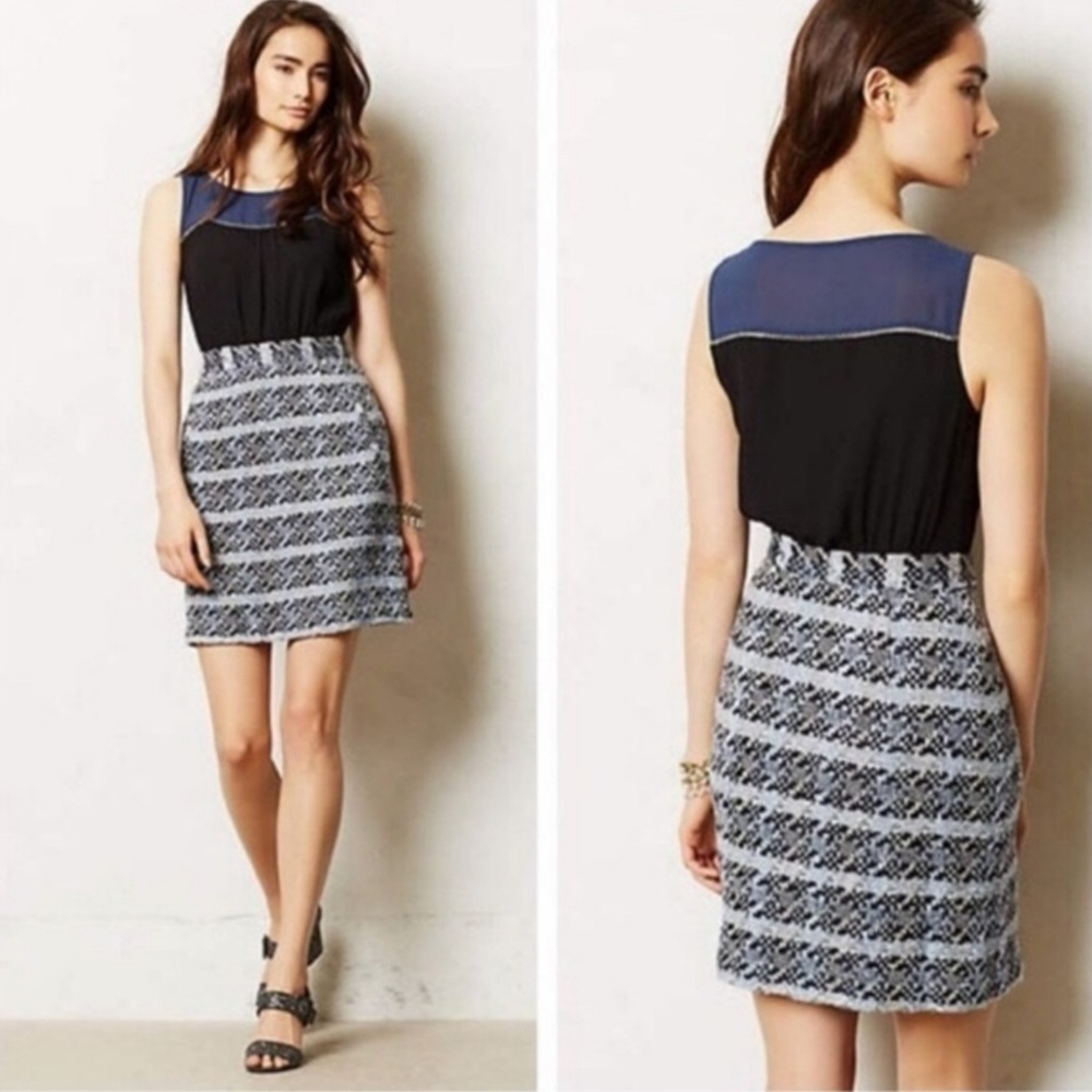 🎉Anthropologie | Carrington Tweed Sheath Dress